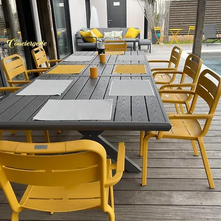Plein Pied 8 Pers Piscine Chauffee Privee Proche San Cipriano Cala Rossa Climatisation Wifi Βίλα