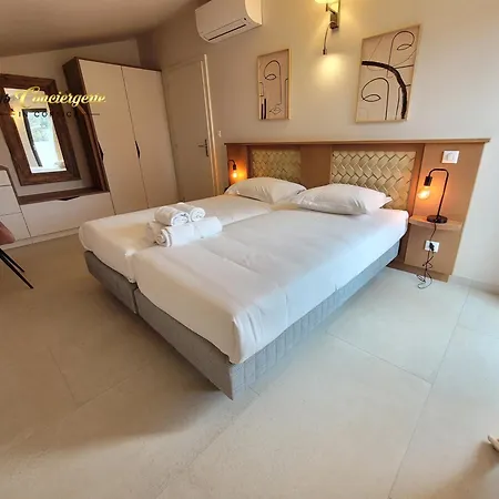 Plein Pied 8 Pers Piscine Chauffee Privee Proche San Cipriano Cala Rossa Climatisation Wifi Βίλα *