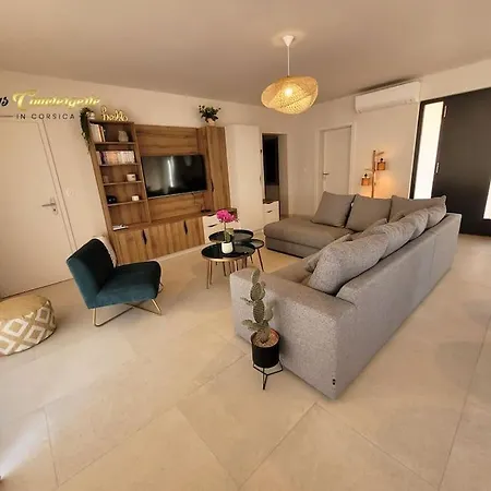Plein Pied 8 Pers Piscine Chauffee Privee Proche San Cipriano Cala Rossa Climatisation Wifi