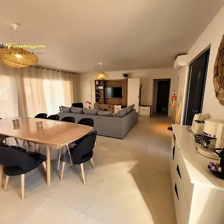 Plein Pied 8 Pers Piscine Chauffee Privee Proche San Cipriano Cala Rossa Climatisation Wifi Villa *