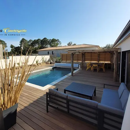 Plein Pied 8 Pers Piscine Chauffee Privee Proche San Cipriano Cala Rossa Climatisation Wifi *