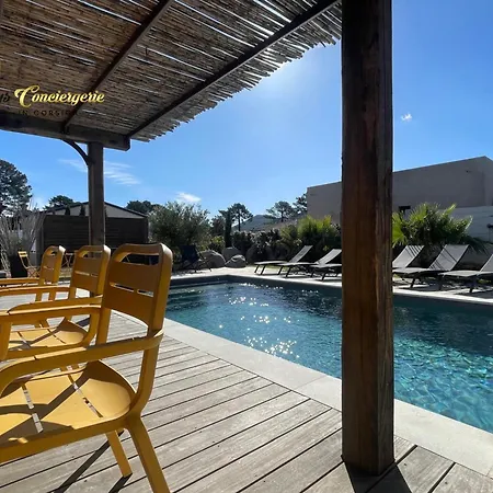 Plein Pied 8 Pers Piscine Chauffee Privee Proche San Cipriano Cala Rossa Climatisation Wifi Villa *