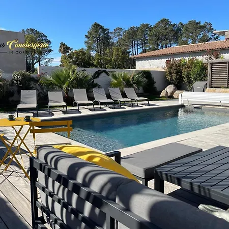 Plein Pied 8 Pers Piscine Chauffee Privee Proche San Cipriano Cala Rossa Climatisation Wifi Villa Lecci